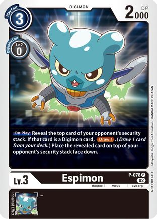 Espimon [P-078] (Versus Royal Knight Booster Pre-Release Pack) [Promotional  Cards]