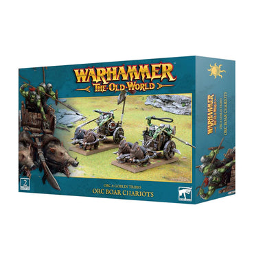 [Pre-Order] Orc & Goblin Tribes: Orc Boar Chariots [May 4, 2024]
