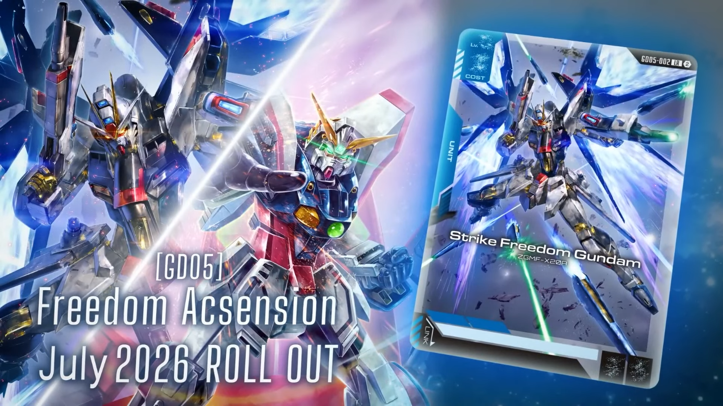 Pre-Order] GUNDAM CG GD-05 FREEDOM ASCENSION BOOSTER (2026-07-24)