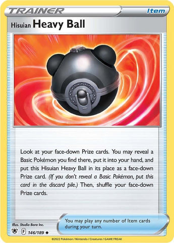 Hisuian Heavy Ball (146/189) [Sword & Shield: Astral Radiance] - Trinity Hobby