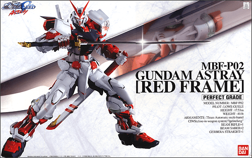 ロボット PG GUNDAM Astray RED FRAME PG Astray Red Frame 1/60 — Panda Hobby