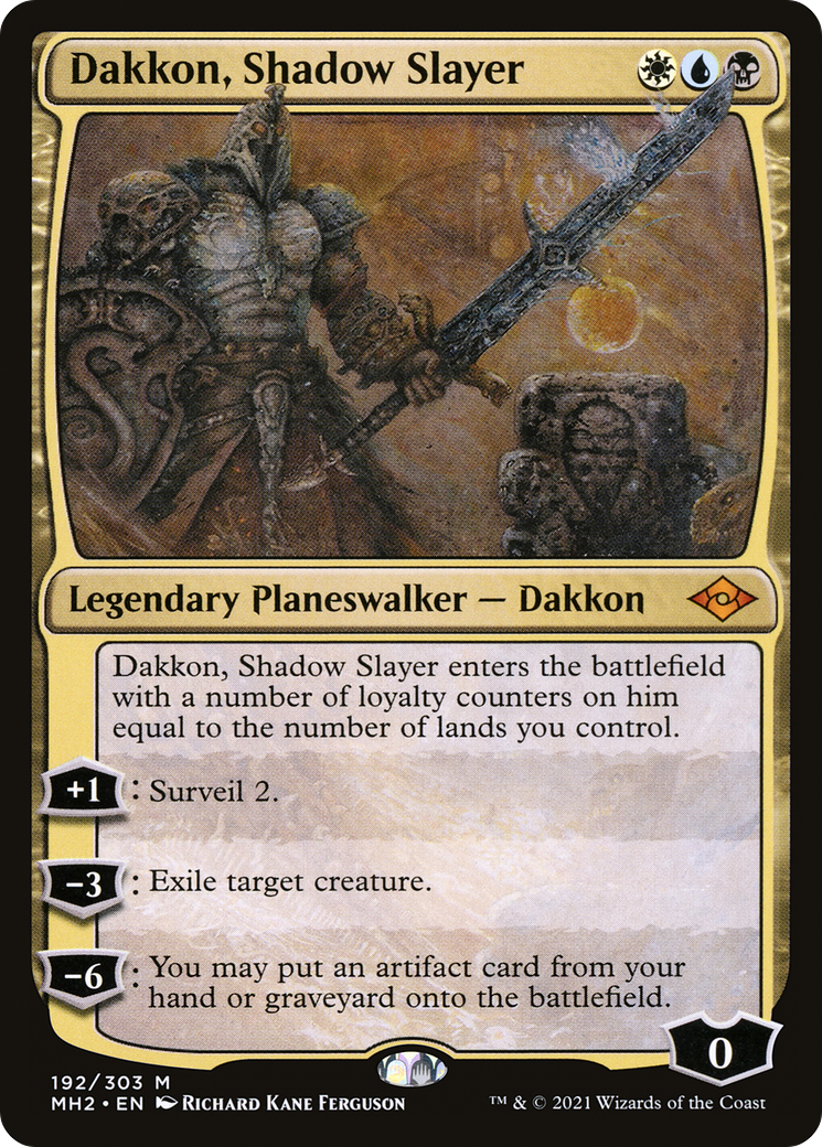 Dakkon, Shadow Slayer [Modern Horizons 2] - Trinity Hobby