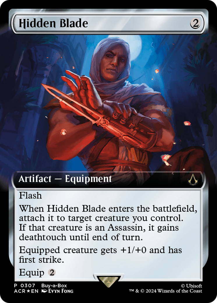 Hidden Blade (Extended Art) [Assassin's Creed Promos] - Trinity Hobby