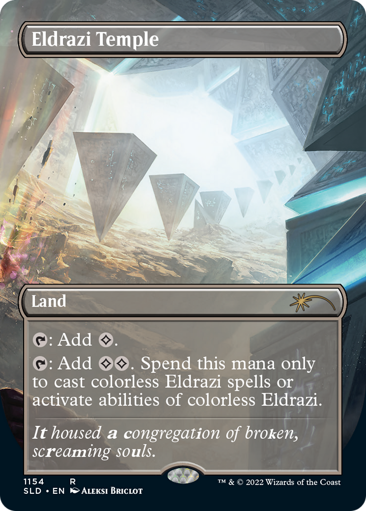 Eldrazi Temple (Borderless) [Secret Lair Drop Series] - Trinity Hobby