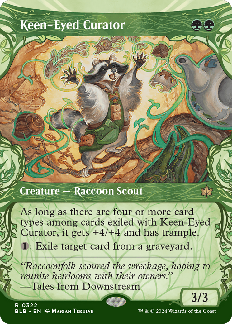 Keen-Eyed Curator (Showcase) [Bloomburrow] - Trinity Hobby
