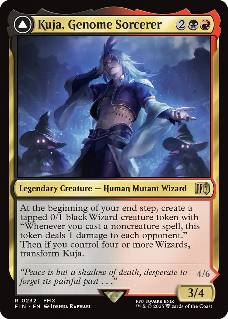 Kuja, Genome Sorcerer  [Foil]  (FIN-232) - [FINAL FANTASY]