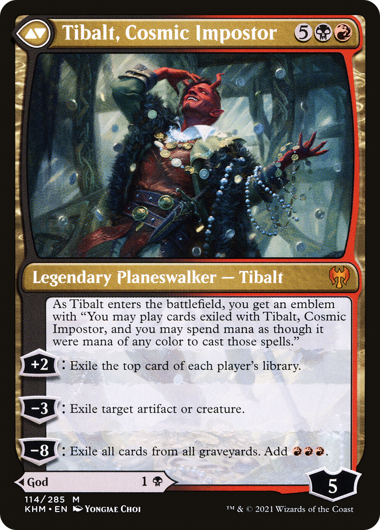 Valki, God of Lies // Tibalt, Cosmic Impostor [Secret Lair: From Cute to Brute] - Trinity Hobby