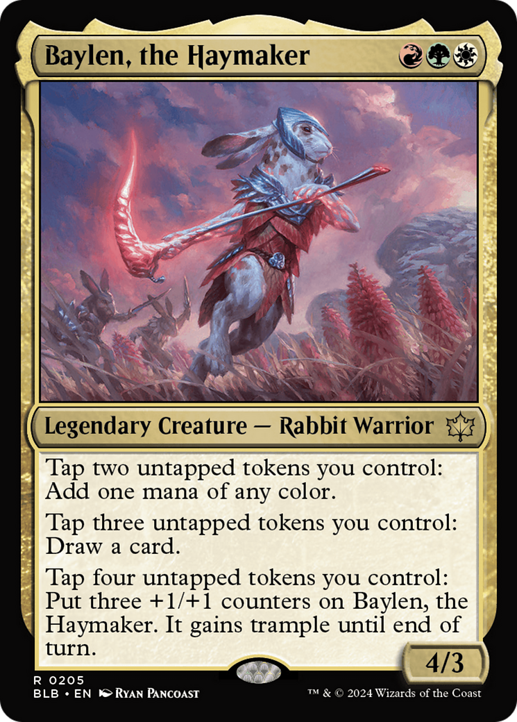 Baylen, the Haymaker [Bloomburrow] - Trinity Hobby