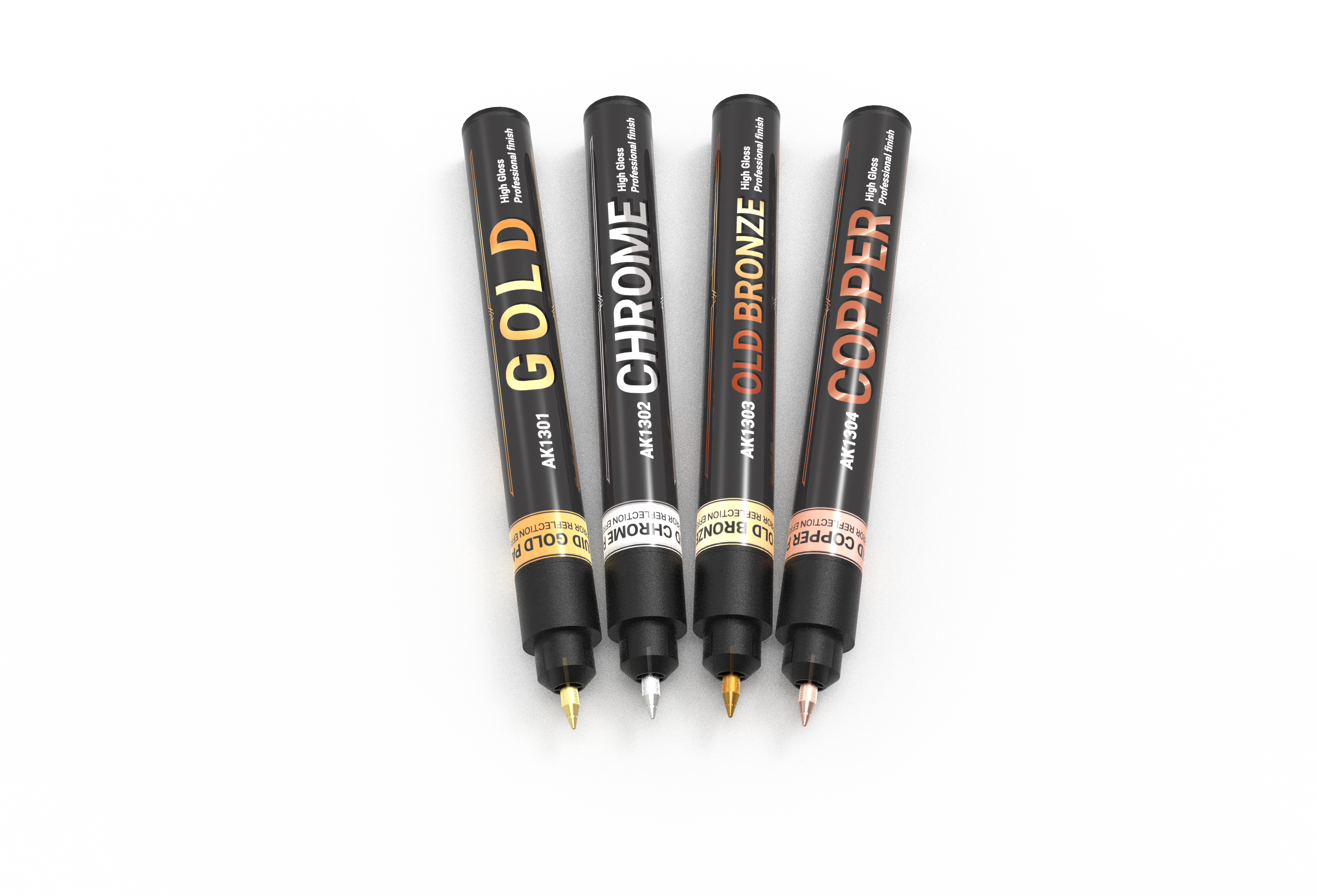 AK Interactive METALLIC MARKERS - Trinity Hobby
