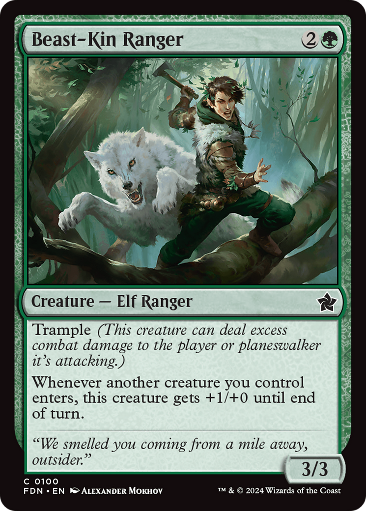 Beast-Kin Ranger [Foundations] - Trinity Hobby