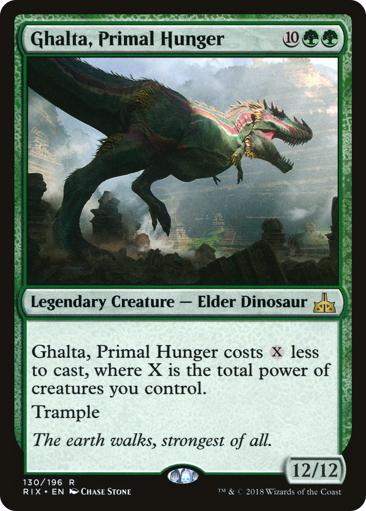 Ghalta, faim primordiale [Rivals d'Ixalan]