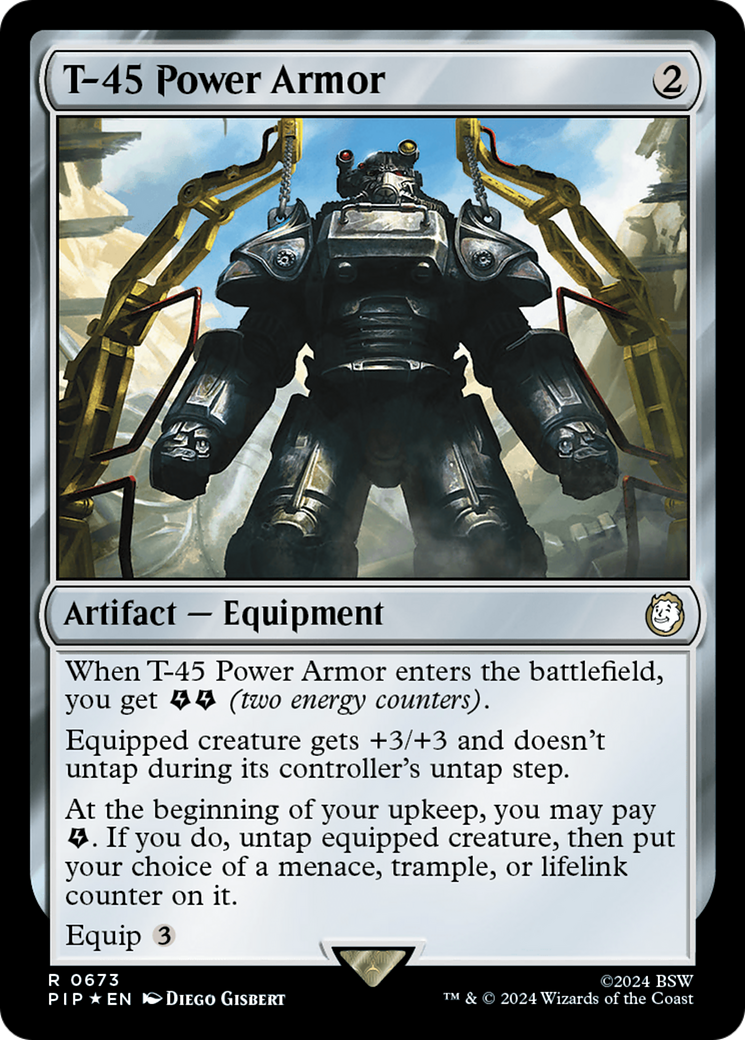 T-45 Power Armor (Surge Foil) [Fallout] - Trinity Hobby