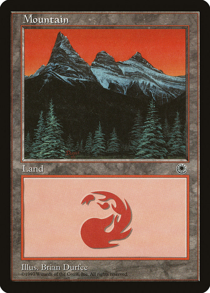 Mountain (9/6 Signature / Tallest Peak Left) [Portal] - Trinity Hobby