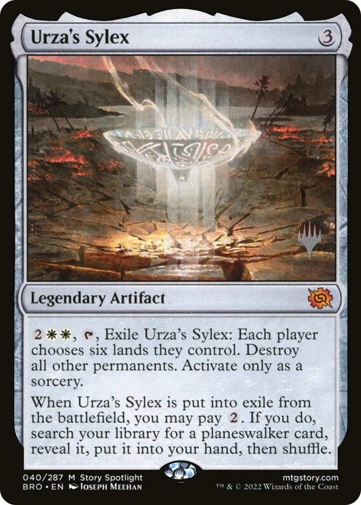 Urza's Sylex (Promo Pack) [The Brothers' War Promos] - Trinity Hobby
