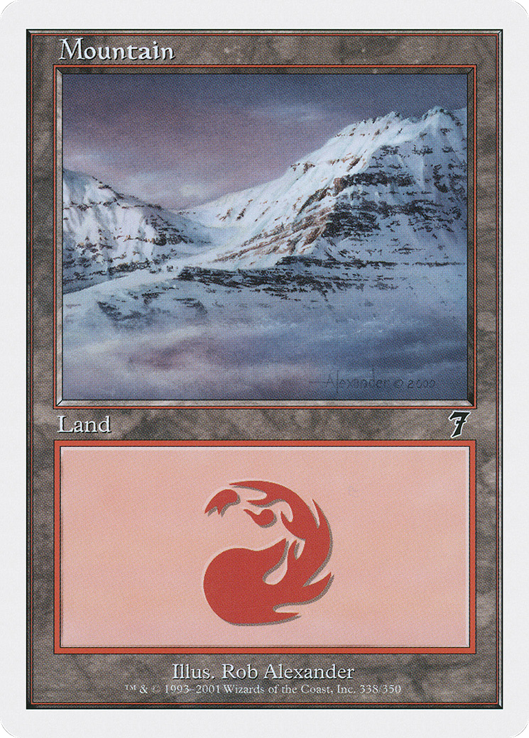 Mountain  (7ED-338) - [Seventh Edition] - Trinity Hobby