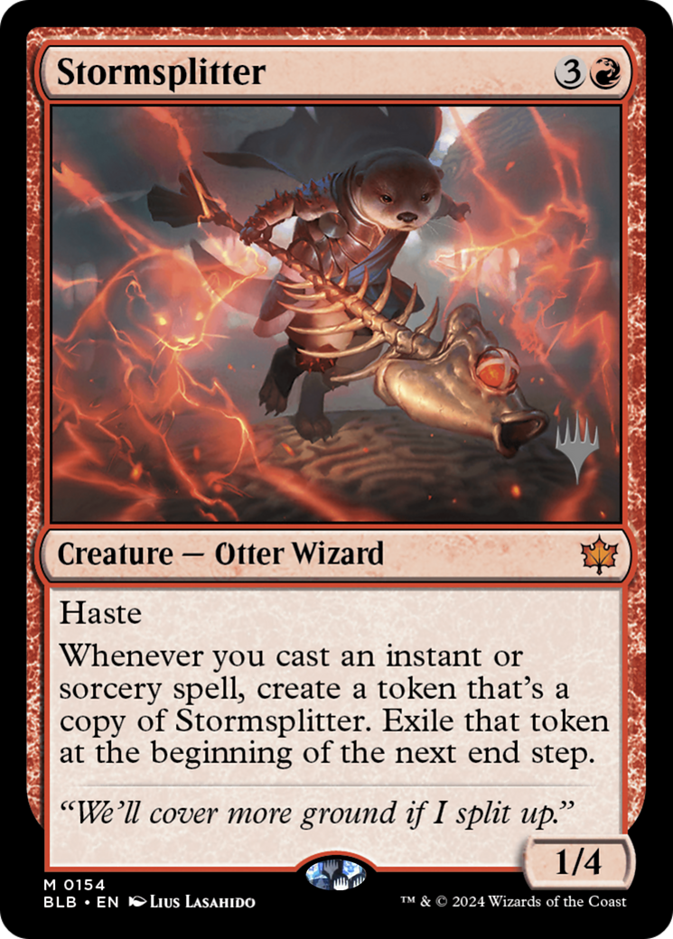 Stormsplitter (Promo Pack) [Bloomburrow Promos] - Trinity Hobby