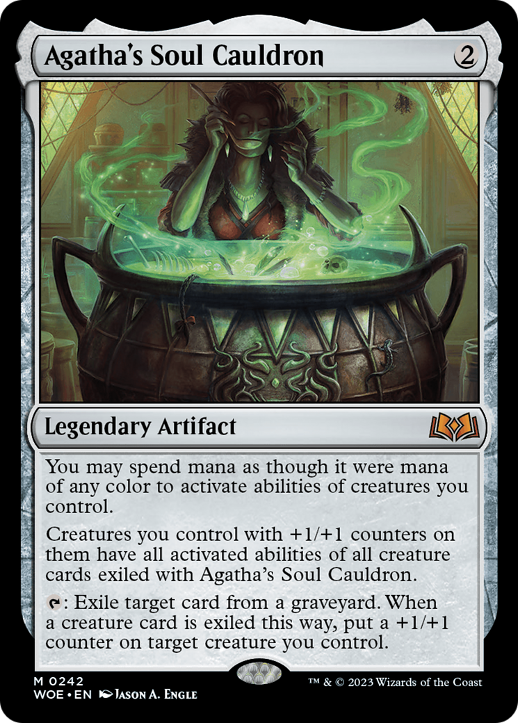 Agatha's Soul Cauldron [Wilds of Eldraine] - Trinity Hobby