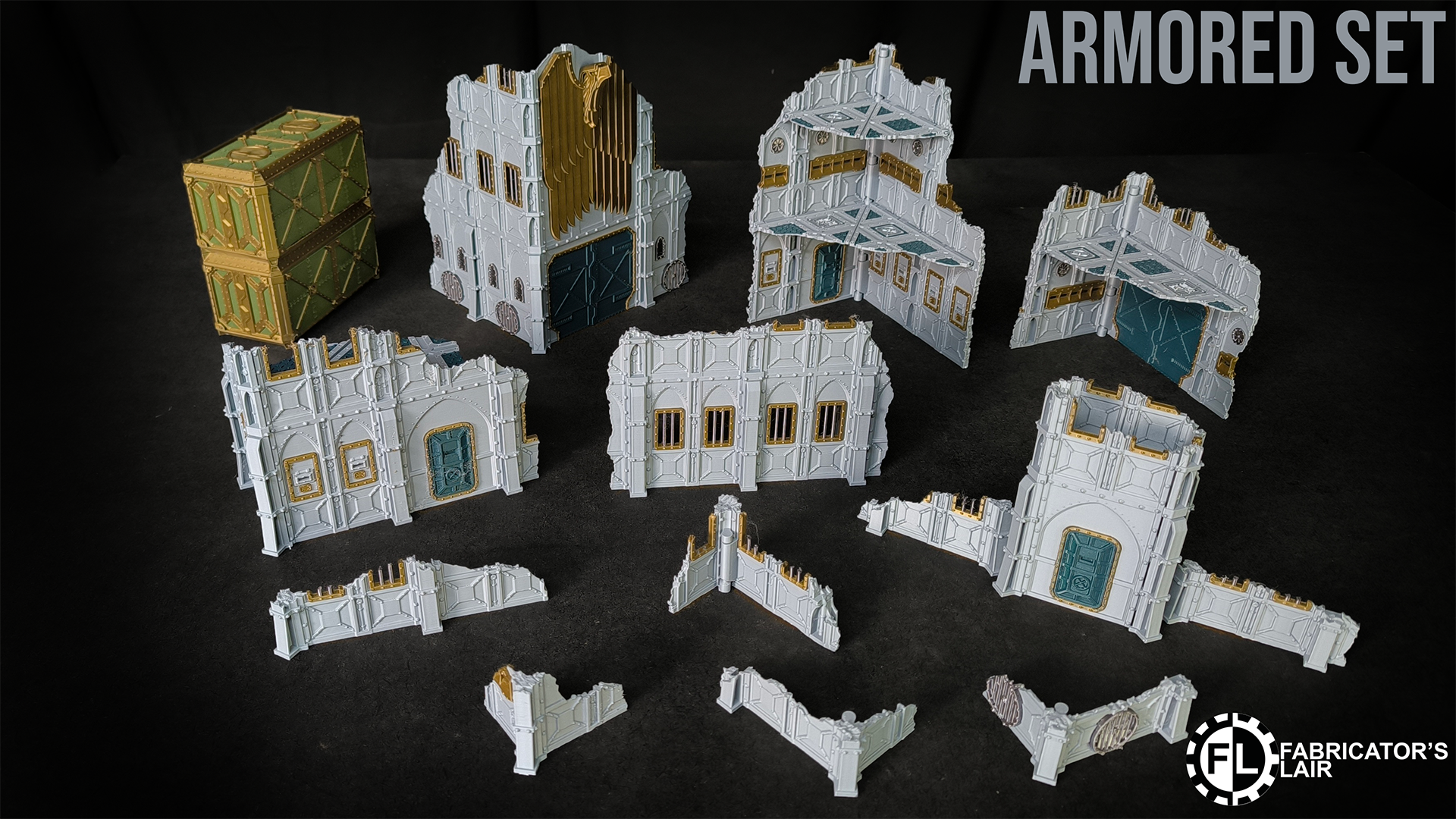 Fabricator's Lair : 11th Edition Foldable Terrain - Full Table