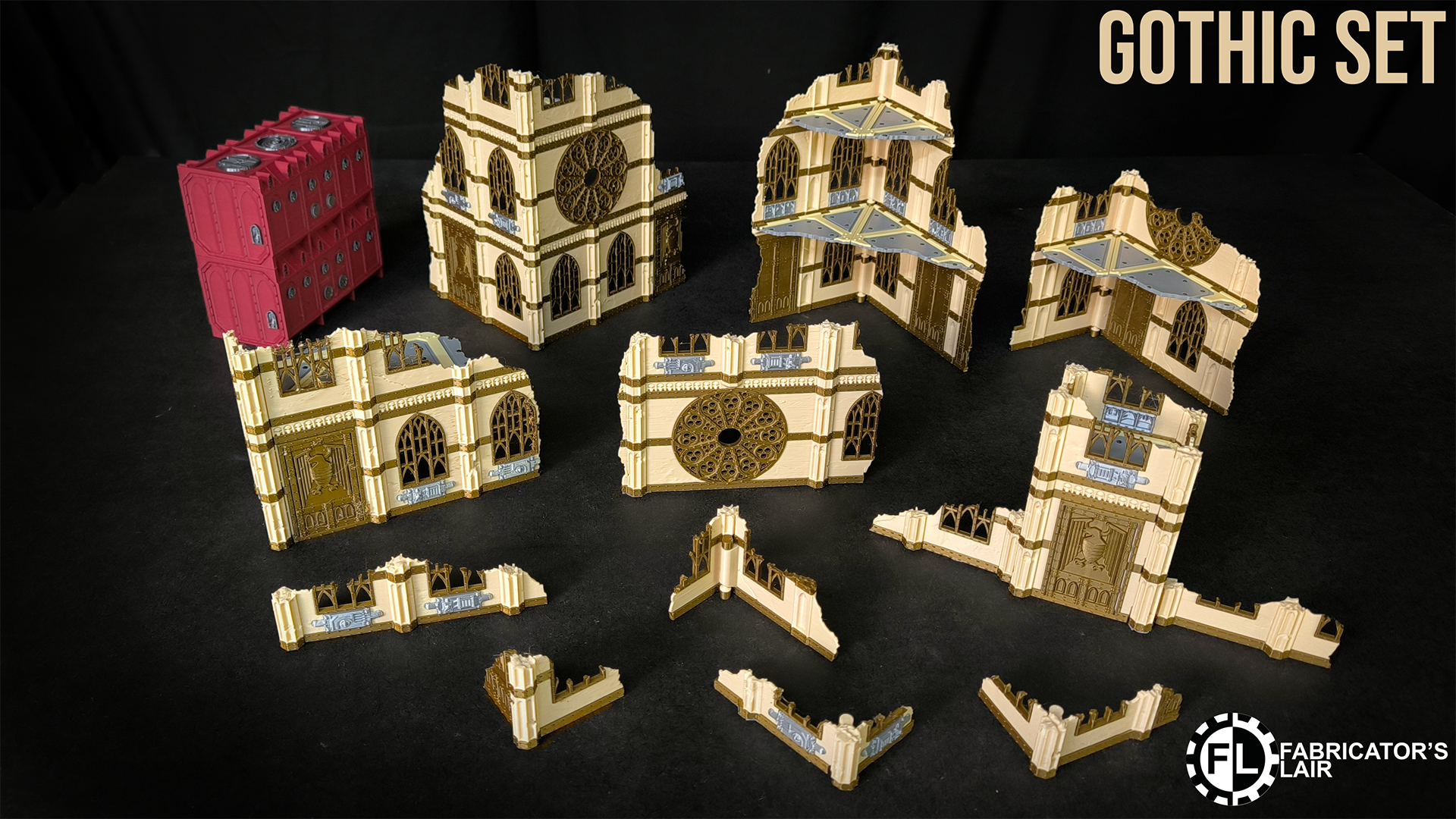 Fabricator's Lair : 11th Edition Foldable Terrain - Full Table