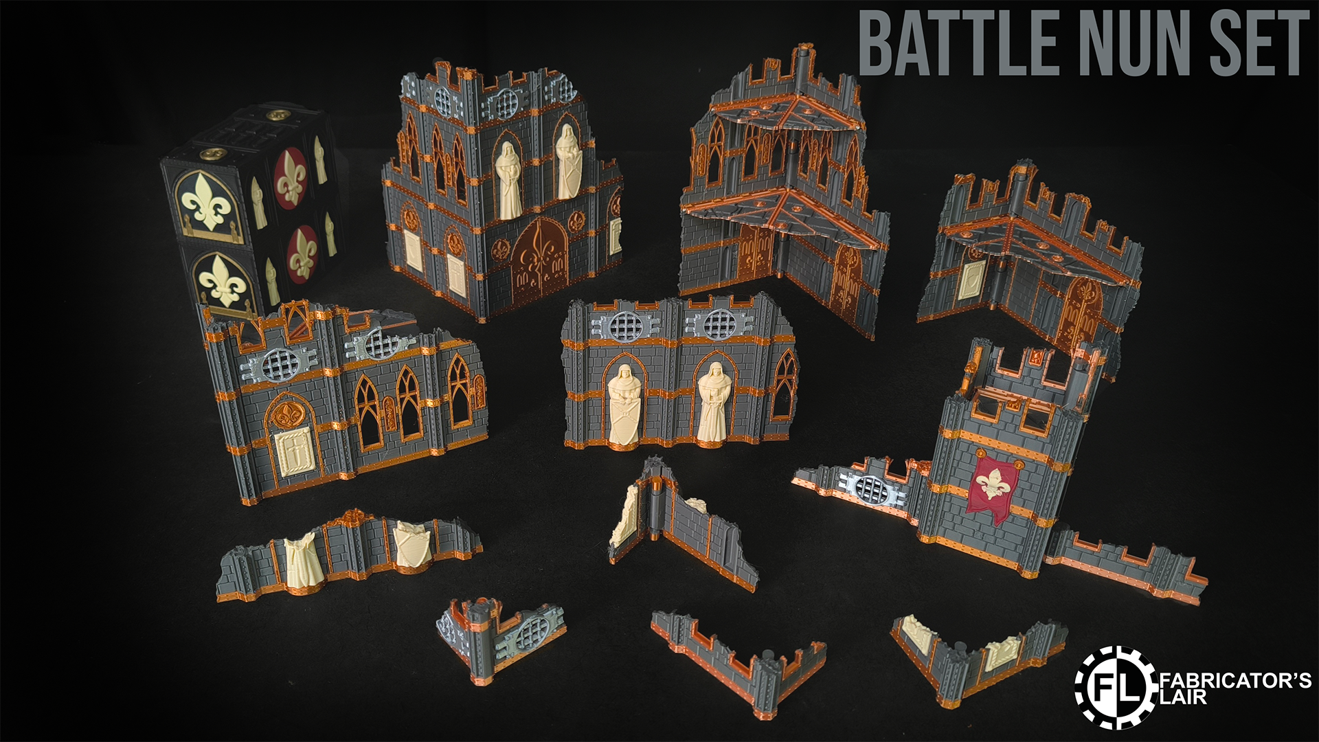 Fabricator's Lair : 11th Edition Foldable Terrain - Full Table
