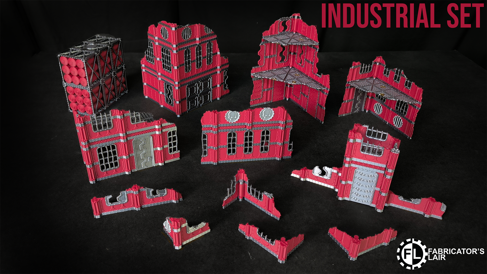 Fabricator's Lair : 11th Edition Foldable Terrain - Full Table