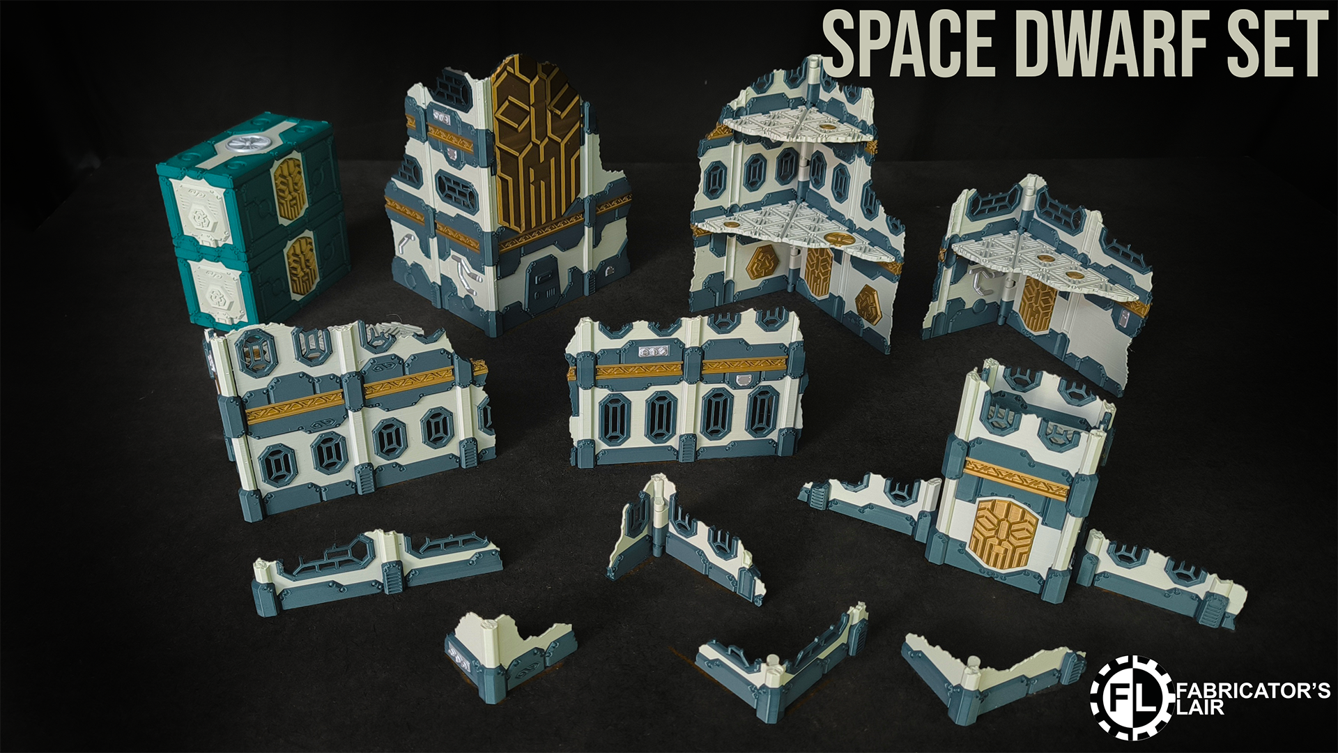 Fabricator's Lair : 11th Edition Foldable Terrain - Full Table