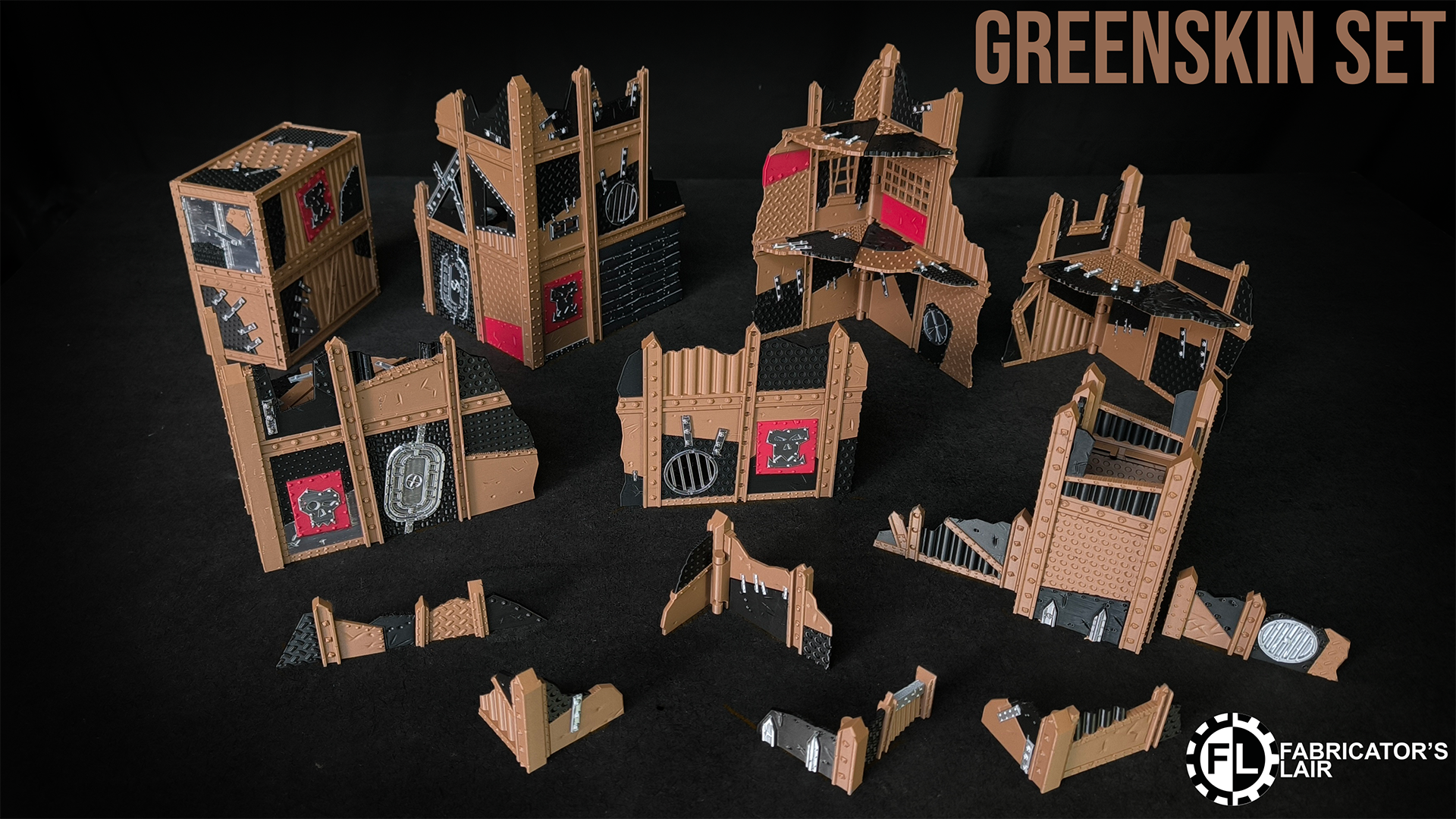 Fabricator's Lair : 11th Edition Foldable Terrain - Full Table
