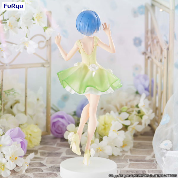 FURYU Corporation Re:ZERO -Starting Life in Another World-　Trio-Try-iT Figure -Rem Flower Dress- - Trinity Hobby