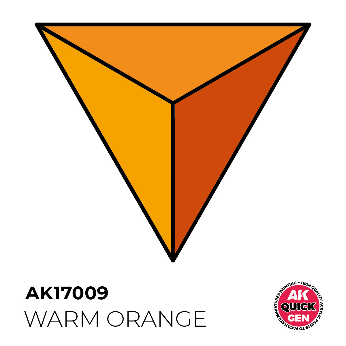 AK Interactive Quick Gen - Warm Orange 18 ml - Trinity Hobby