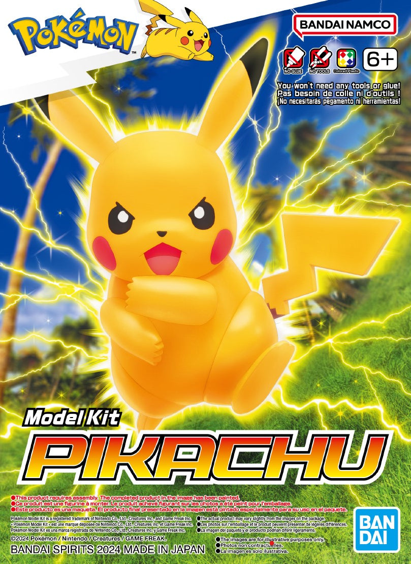 POKEMON MODEL KIT PIKACHU (NEW POSE) - Trinity Hobby