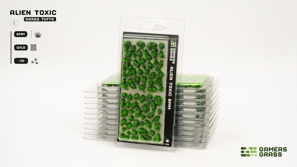 GamersGrass Alien Toxic 6mm Tuft - Wild