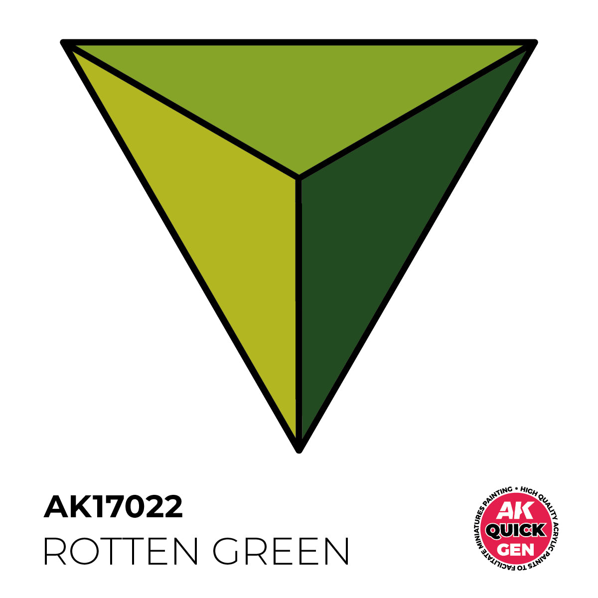AK Interactive Quick Gen - Rotten Green 18 ml - Trinity Hobby