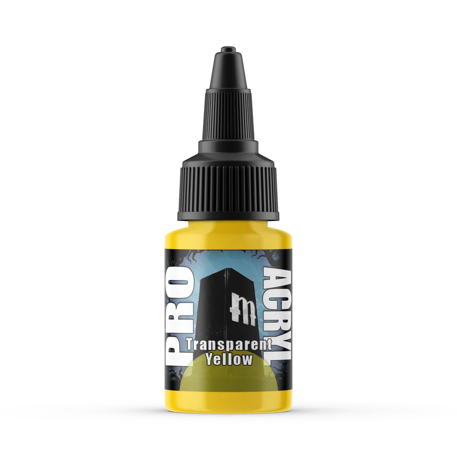 Monument Hobbies Pro Acryl Standard Transparent Yellow 22ml