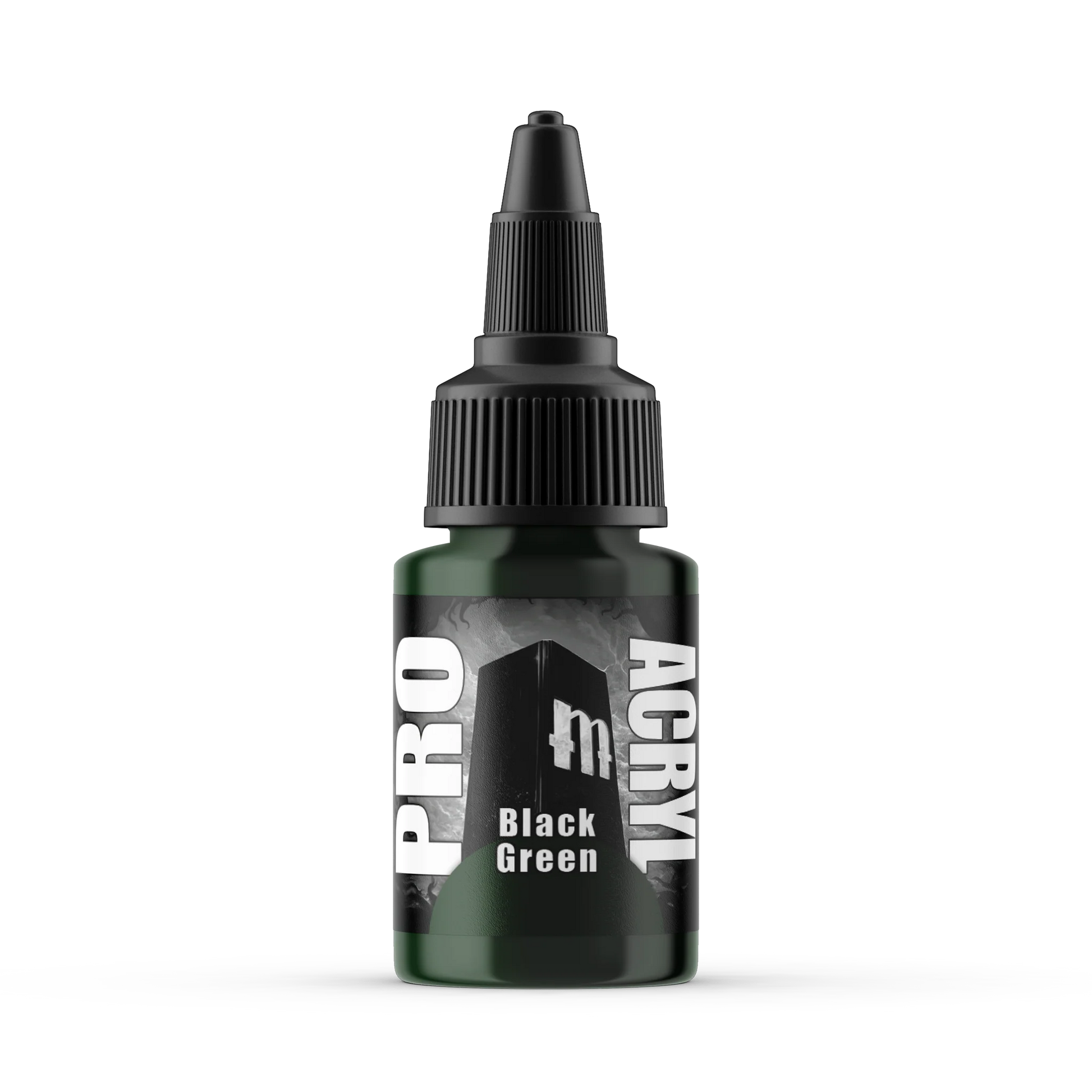 Monument Hobbies Pro Acryl Standard Black Green 22ml - Trinity Hobby