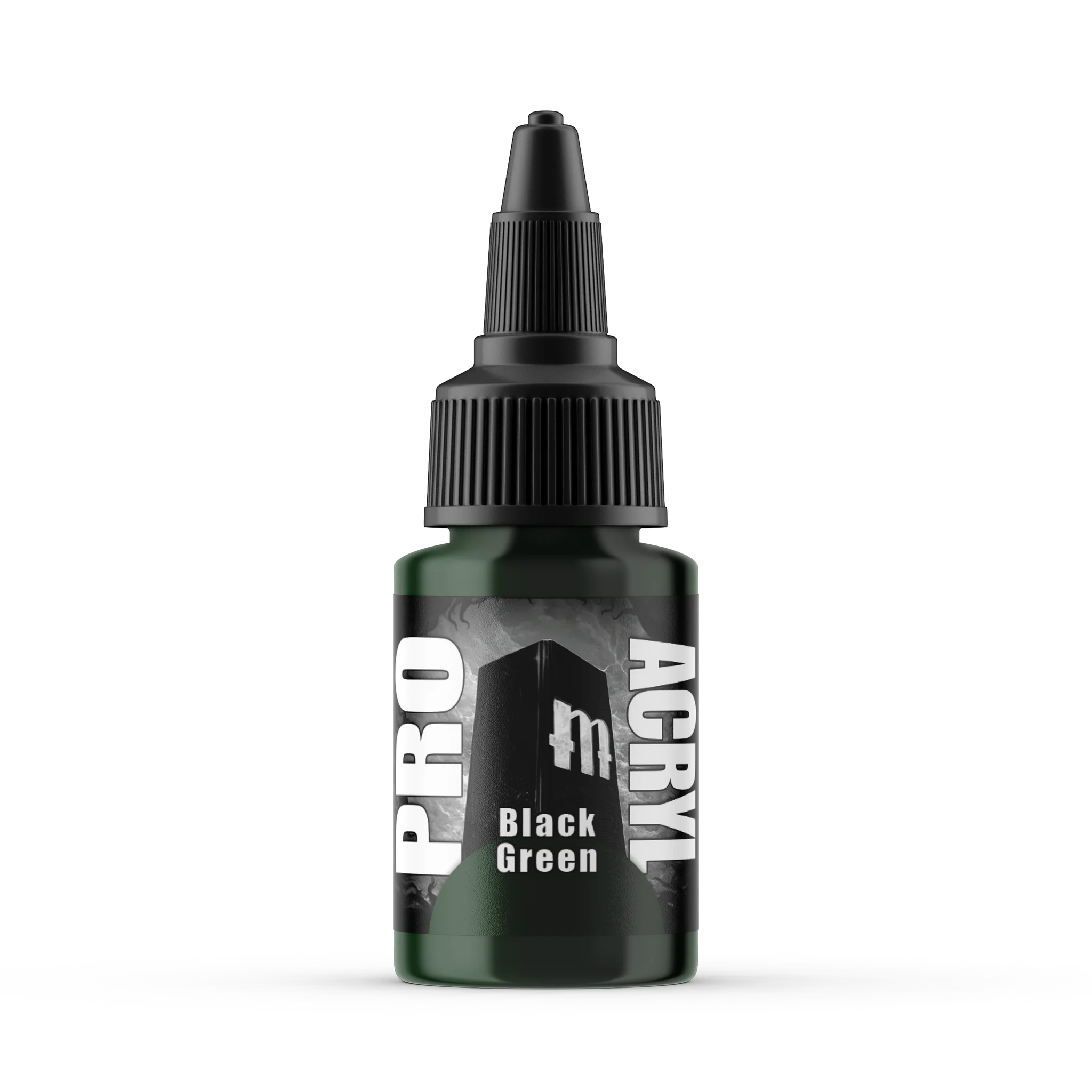 Monument Hobbies Pro Acryl Standard Black Green 22ml - Trinity Hobby