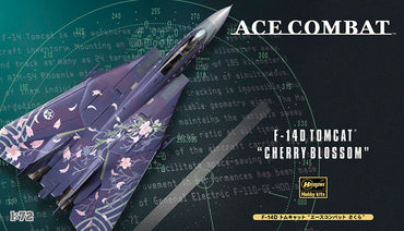 Hasegawa 1/72 [Ace Combat] F-14D Tomcat "Cherry Blossom Livery"