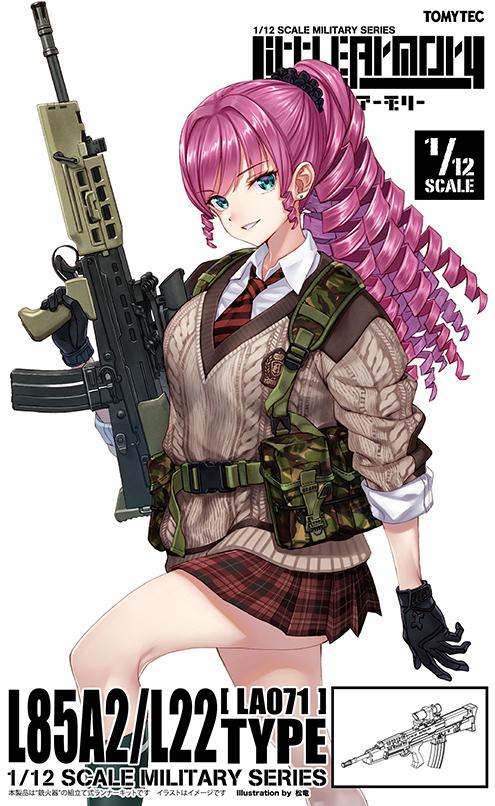 TomyTec Little Armory 1/12 LA071 L85A2/L22 Type - Trinity Hobby