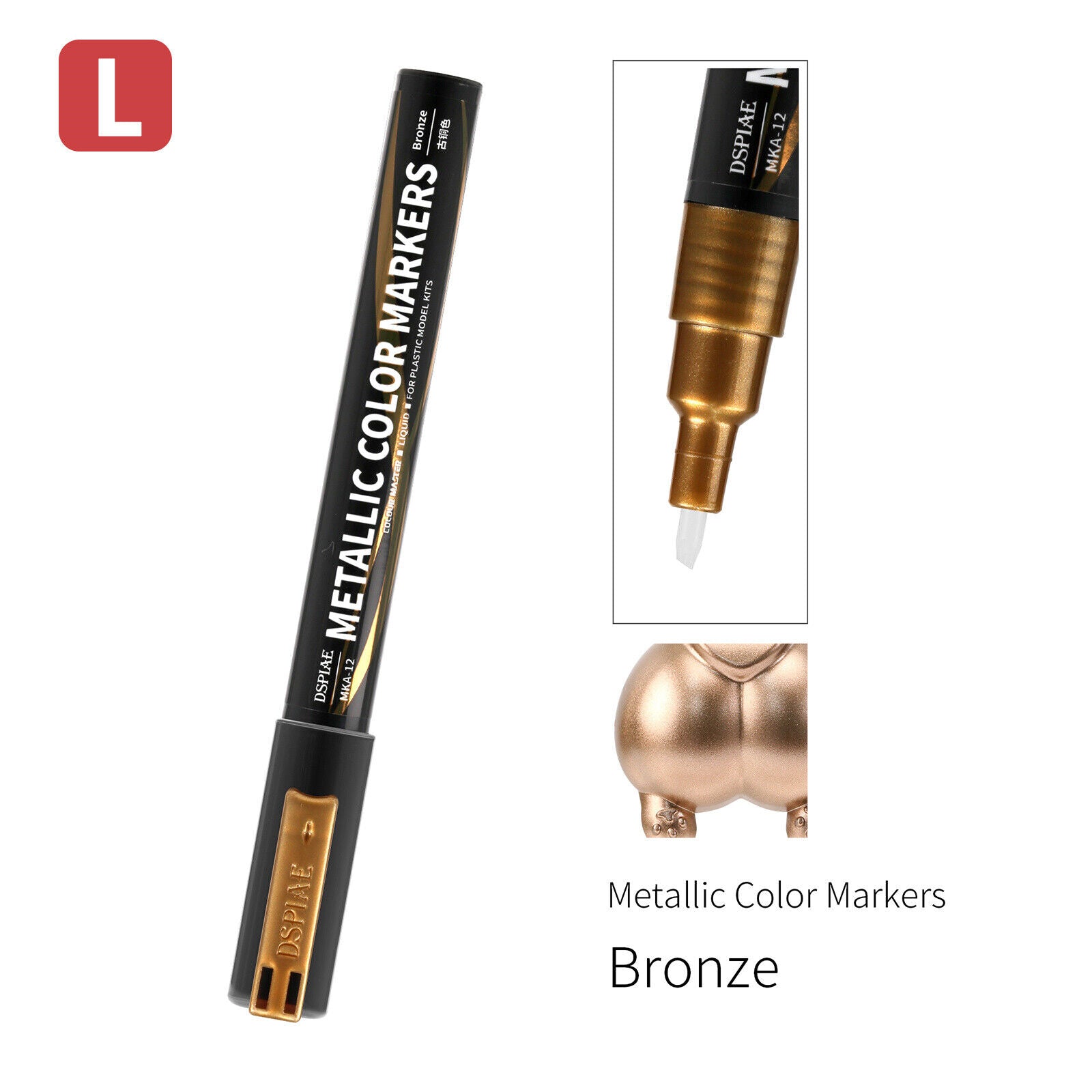 DSPIAE Super Metallic Color Markers - Bronze - Trinity Hobby