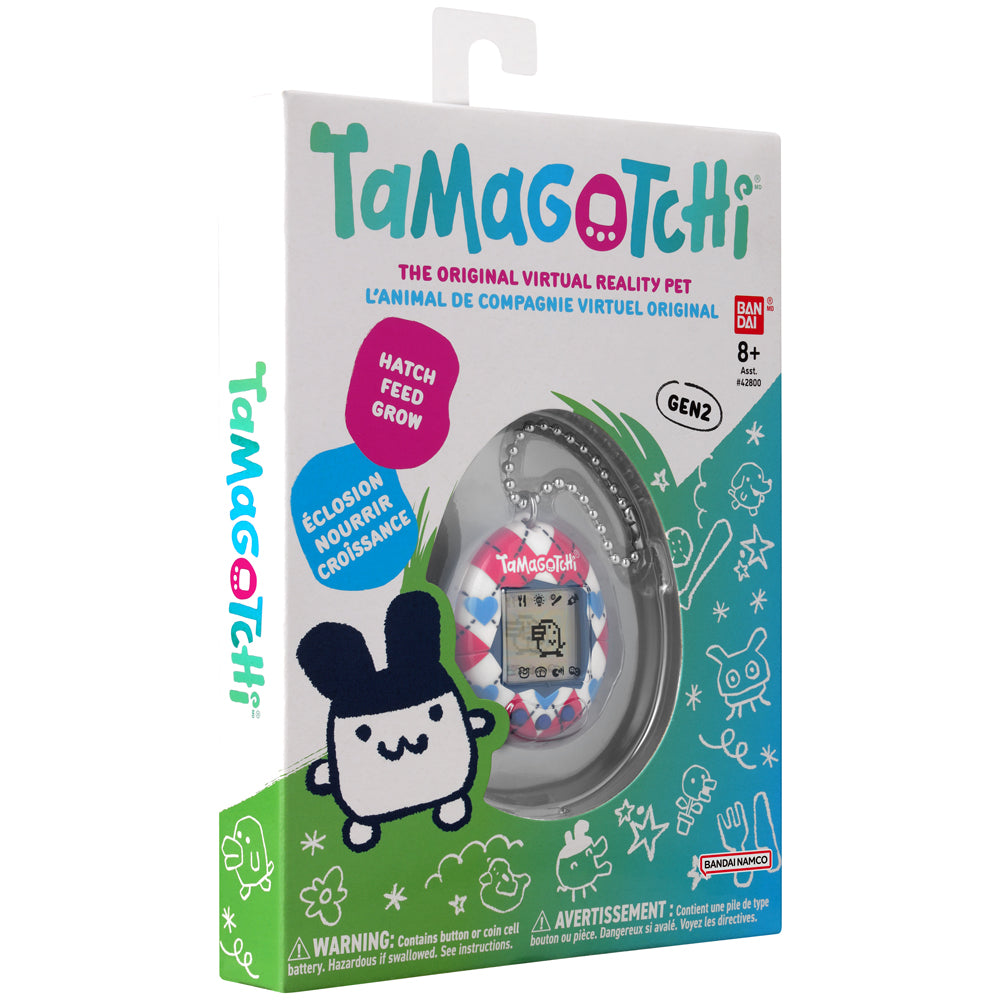 Bandai Original Tamagotchi - Argyle Heart - Trinity Hobby