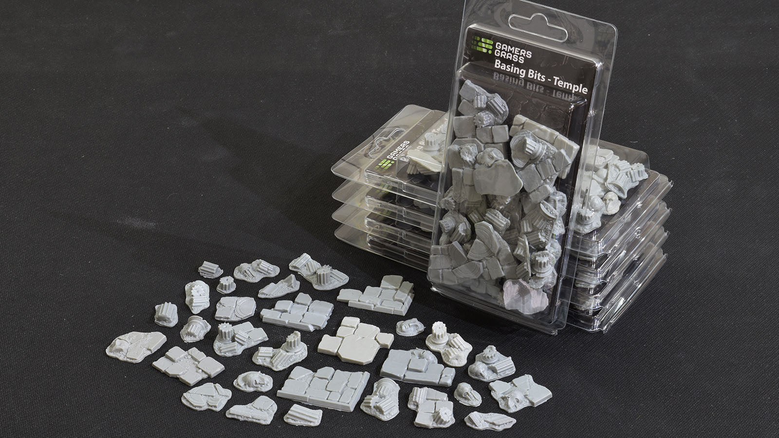 Gamers Grass Basing Bits - Temple - Trinity Hobby
