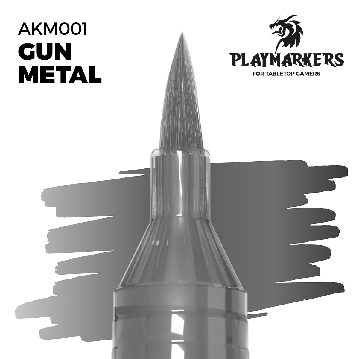 AK Interactive Playmarker Gun Metal - Trinity Hobby