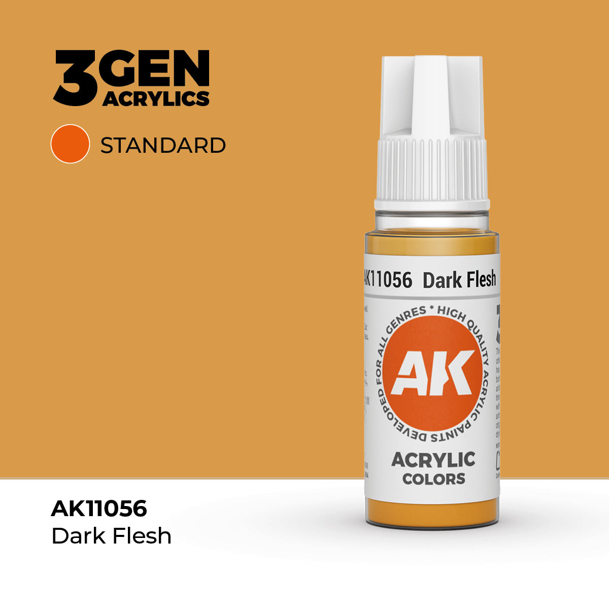 AK Interactive 3G Acrylic Dark Flesh 17ml