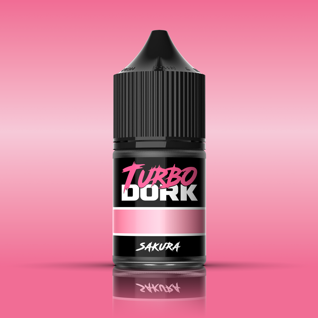 Turbo Dork Sakura Metallic Acrylic Paint 22ml Bottle - Trinity Hobby