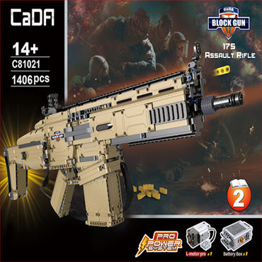 CaDa Military 17S Assault Rifle (1406 pcs)