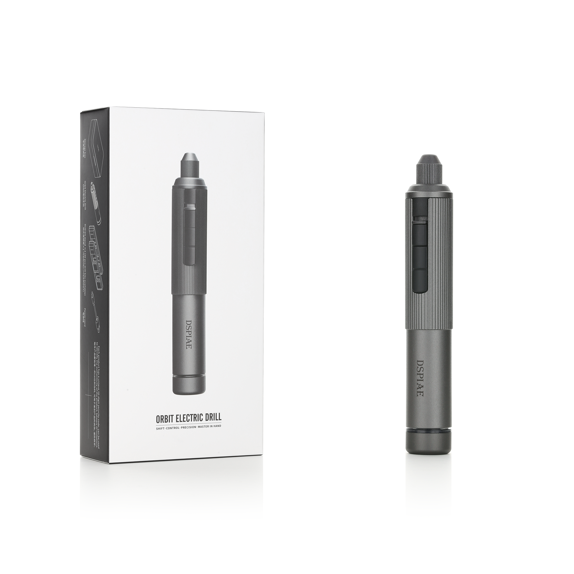 DSPIAE "Orbit" Smart Electric Hand Drill (Moon Dust Gray)