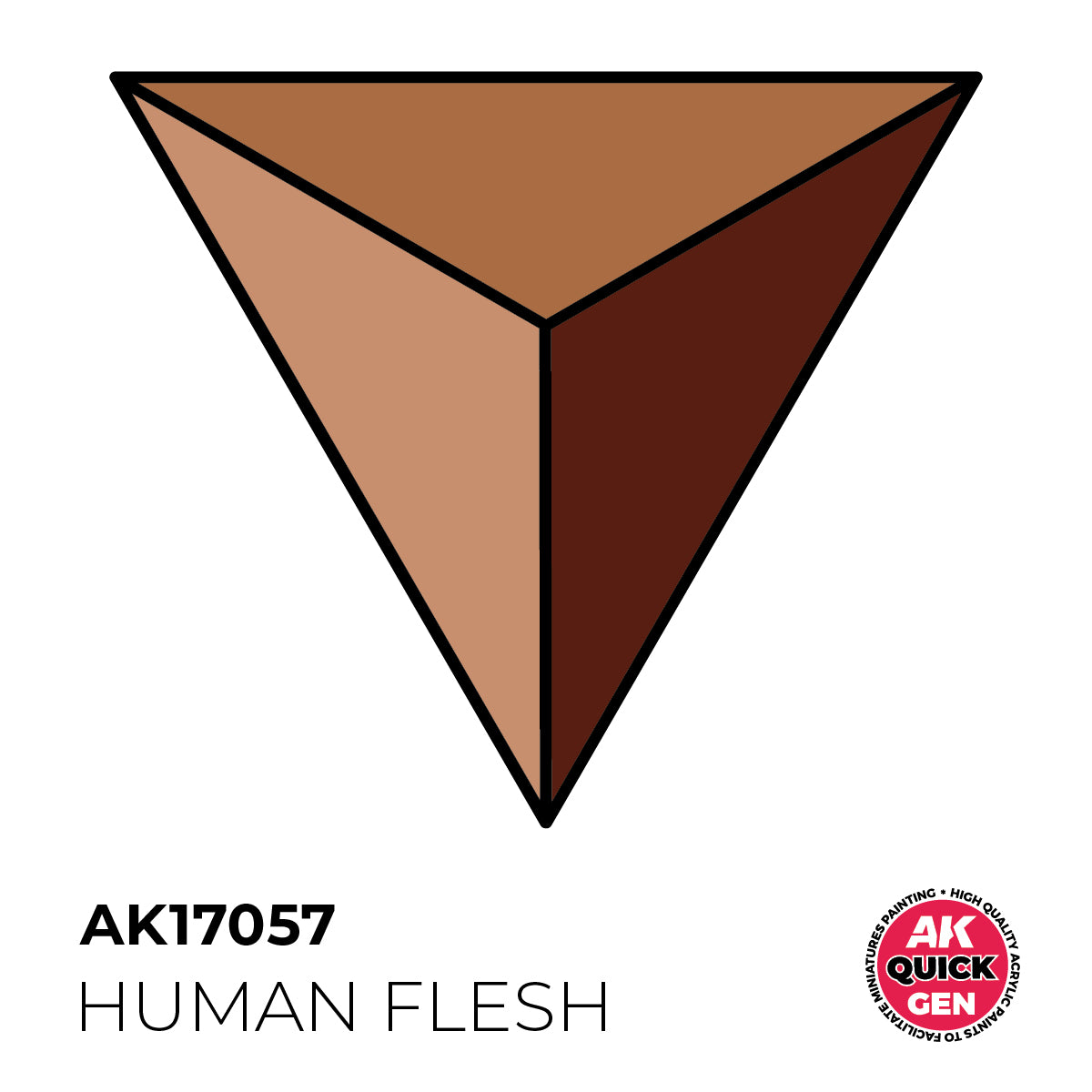 AK Interactive Quick Gen - Human Flesh 18 ml - Trinity Hobby