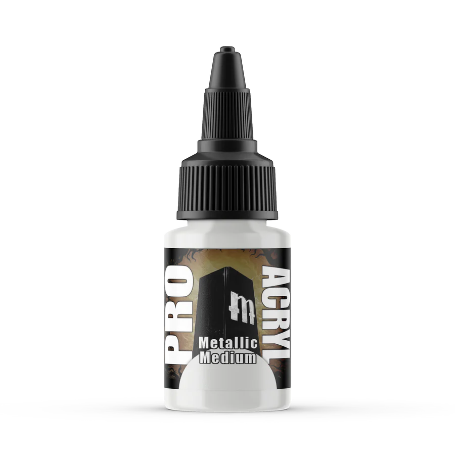 Monument Hobbies Pro Acryl Standard Metallic Medium 22ml - Trinity Hobby