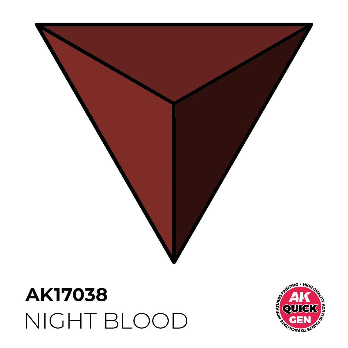 AK Interactive Quick Gen - Night Blood 18 ml - Trinity Hobby