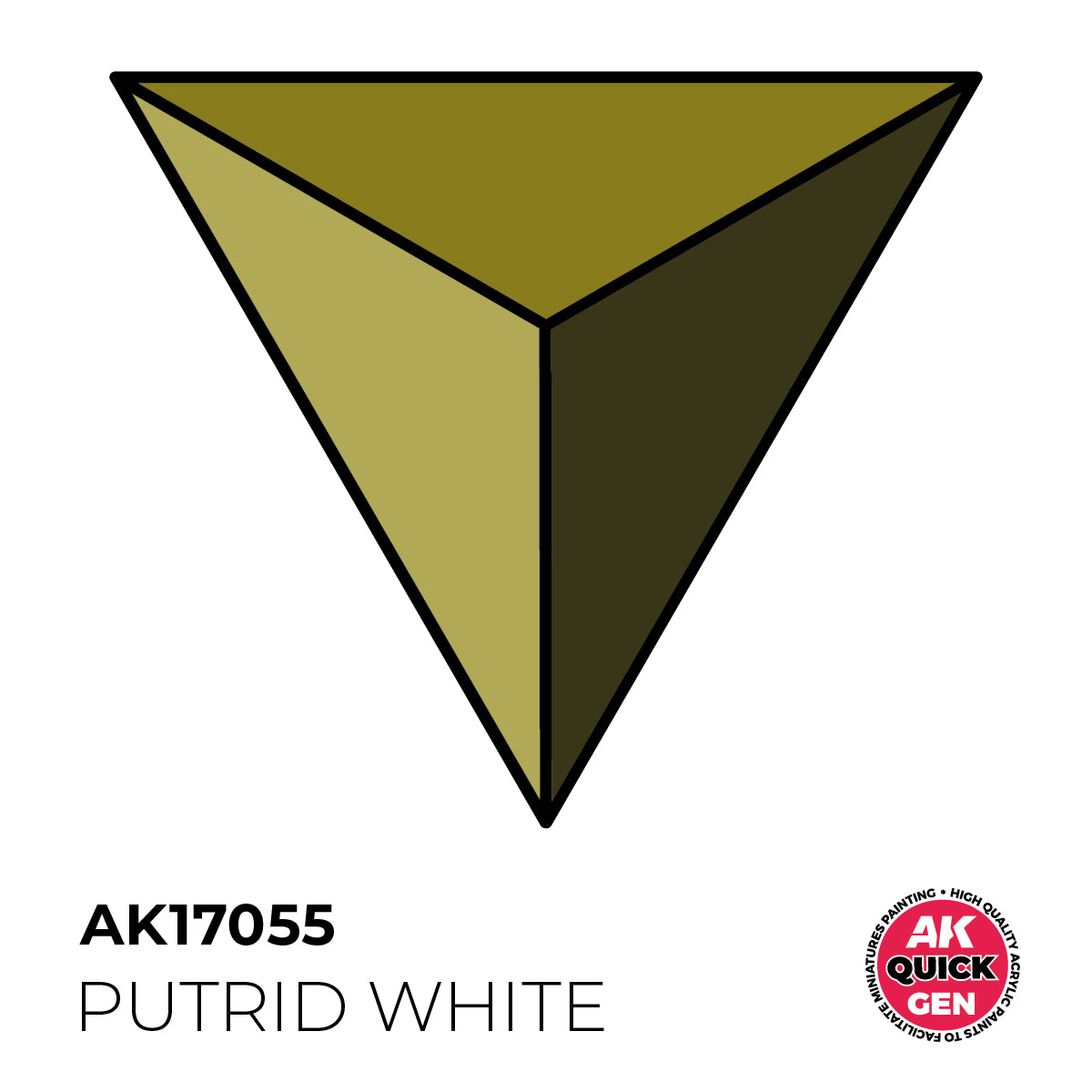 AK Interactive Quick Gen - Putrid White 18 ml - Trinity Hobby