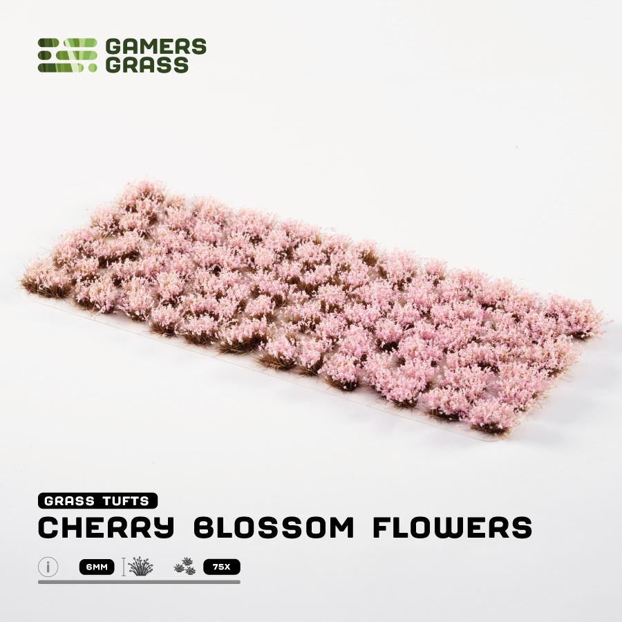 Gamers Grass Cherry Blossom Flowers - Trinity Hobby
